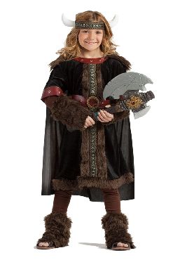 disfraz de vikingo negro para niño