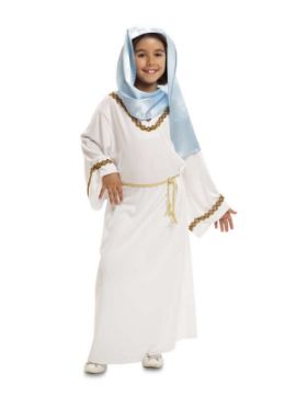 disfraz de virgen maria para niña