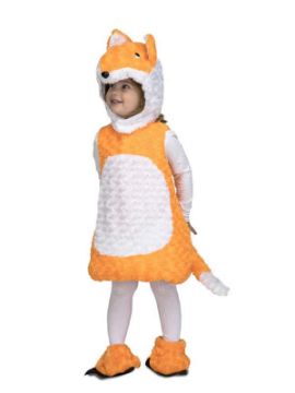 disfraz de zorro peluche para niños