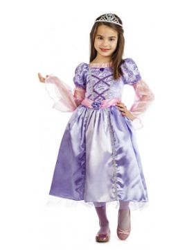 disfraz de princesa lila sofia niña