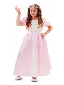 disfraz princesa lujo para niña