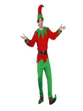 disfraz de elfo verde para hombre adulto