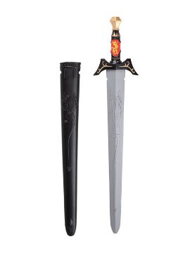 espada guerrero medieval plastico