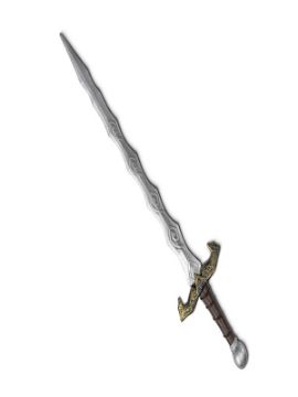 espada medieval con mago calavera 81 cm