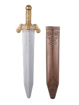 espada romana lujo con funda 50 cm