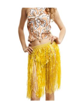 falda hawaiana en colores surtidos 55x50 cm