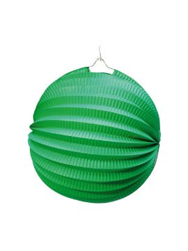 farolillo verde esferico 26 cm