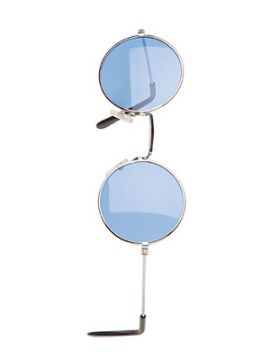 gafas beatles hippie azules metalicas acrilicas