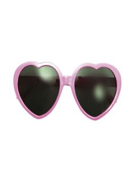 gafas de corazon rosa