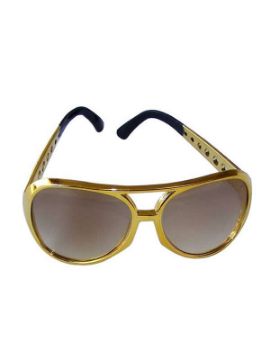 gafas de elvis cristas amarillo