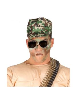 gorra de militar con camuflaje adulto