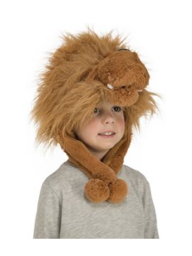 gorrito de leon infantil