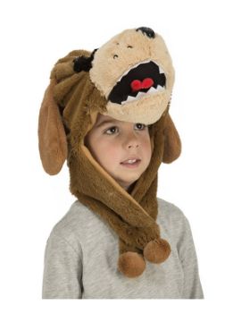 gorrito de perro marron infantil