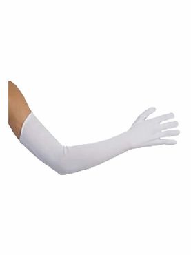 guantes blancos 45 cm largos extras