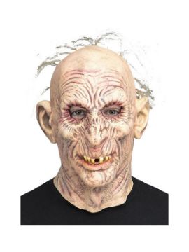 mascara de anciano zombie