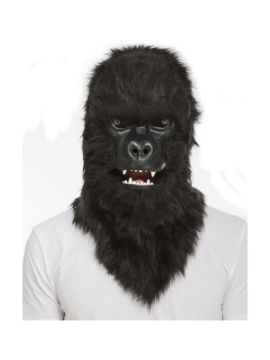 mascara de gorila con mandibula movil