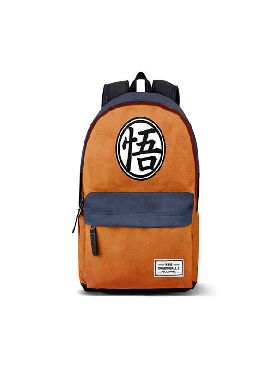 mochila de dragon ball symbol naranja 42 cm