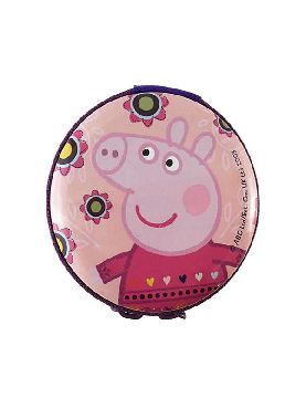 monedero de peppa pig metalico