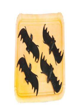 murcielagos 4 piezas para halloween