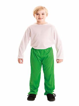 pantalon verde barato infantil