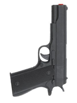 pistola de gangster plastico 23 cm