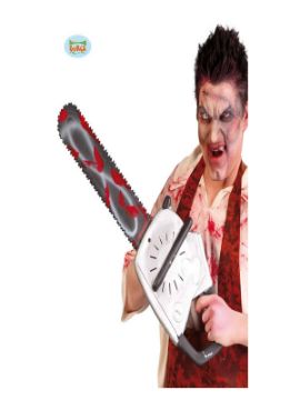 sierra electrica 70cm para halloween