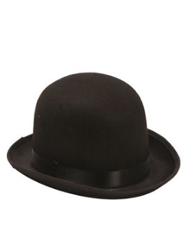 sombrero bombin negro 58cm