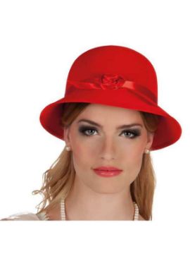 sombrero charleston rojo