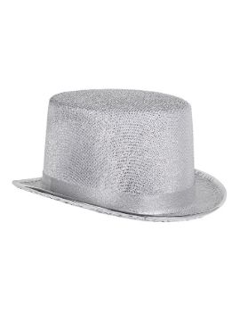sombrero chistera metalizada