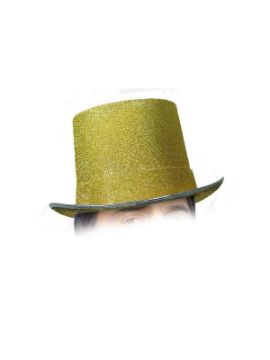 sombrero chistera oro deluxe