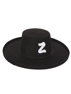 sombrero de el zorro para adultos