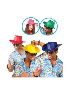 sombrero de paja verano varios colores