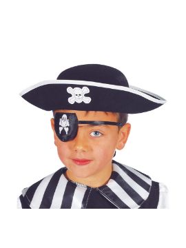 sombrero de pirata fieltro infantil