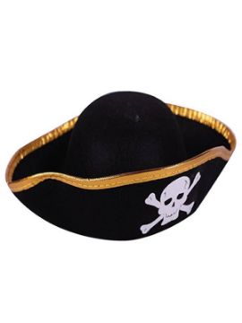sombrero de pirata infantil 56 cm