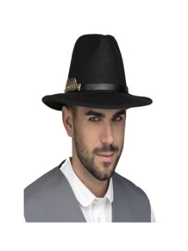 sombrero de vaquero clasico negro