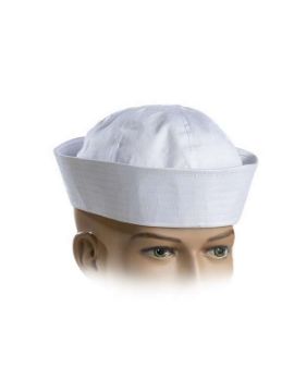 sombrero o gorro marinero blanco