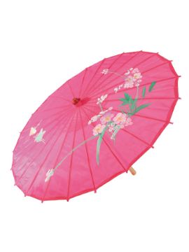 sombrilla geisha tela poliester soporte palo 85 cm