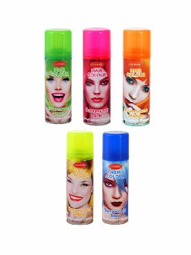 spray para el pelo fluor vario colores