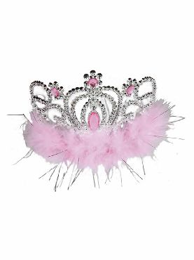 tiara de princesa con marabu