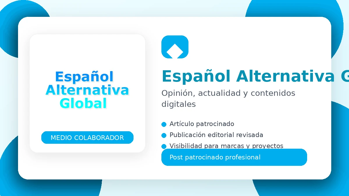 post patrocinado español alternativa global escrito por nosotros