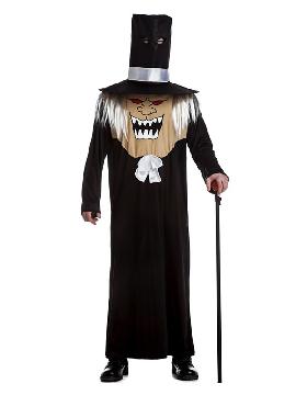 disfraz de cabezón gótico para hombre