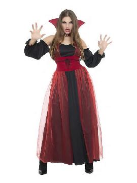 disfraz de vampiresa con tul mujer